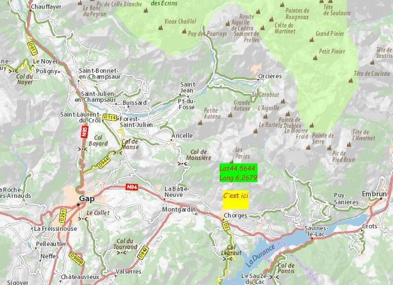 Les Chaix Lägenhet Chorges Exteriör bild